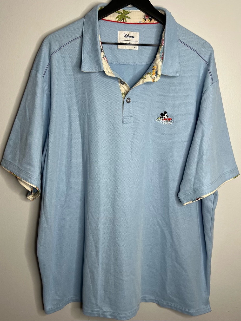 Tommy Bahama Disney Adventure Crew Five O’Clock IslandZone Polo Shirt Mens XXLB